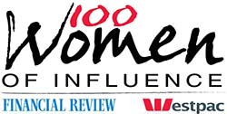 AFR & Westpac 100 Women of Influence Awards: Finalist logo
